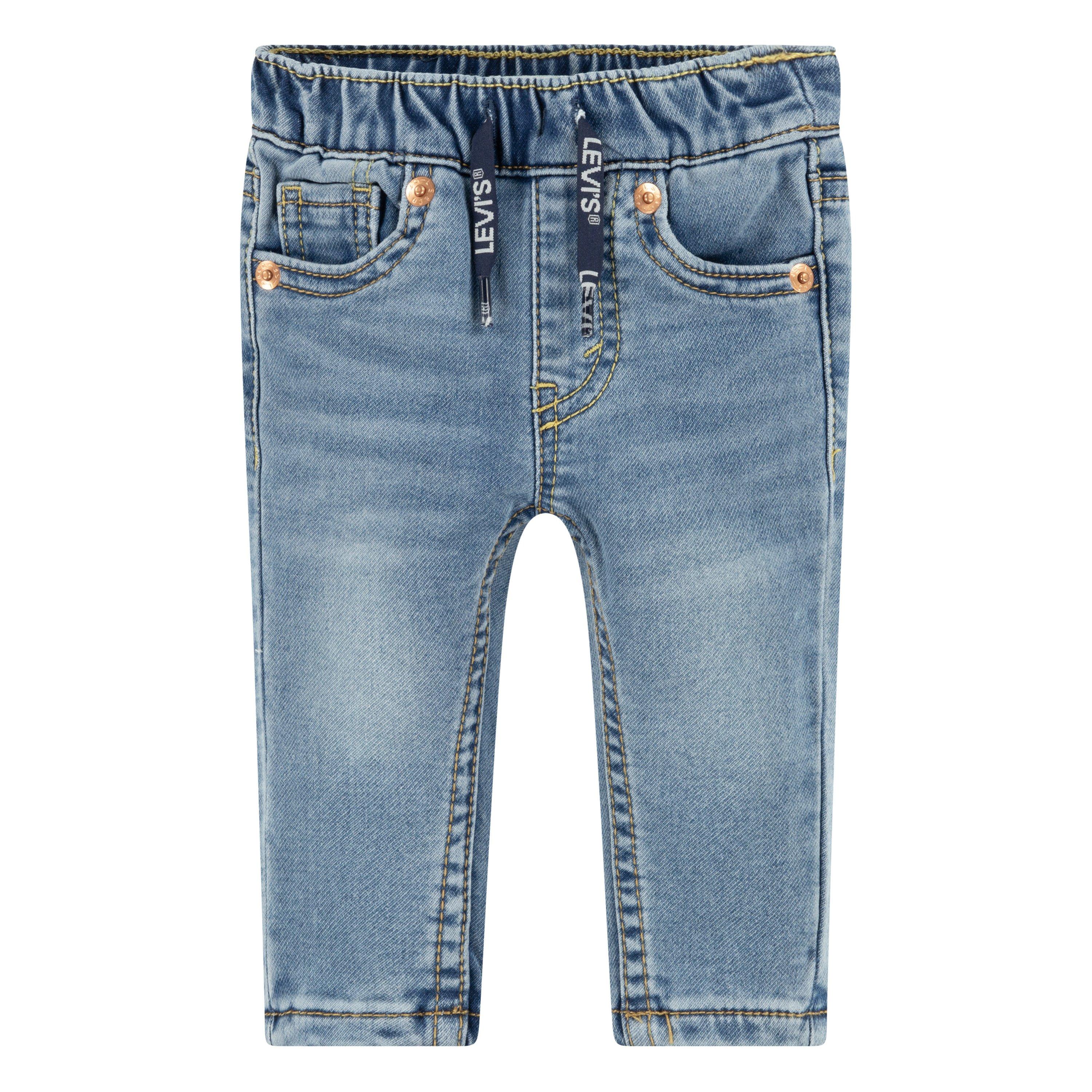 Levi's Baby Boys' Skinny Fit Light Blue Wash Pull On Jeans - LIGHT BLUE